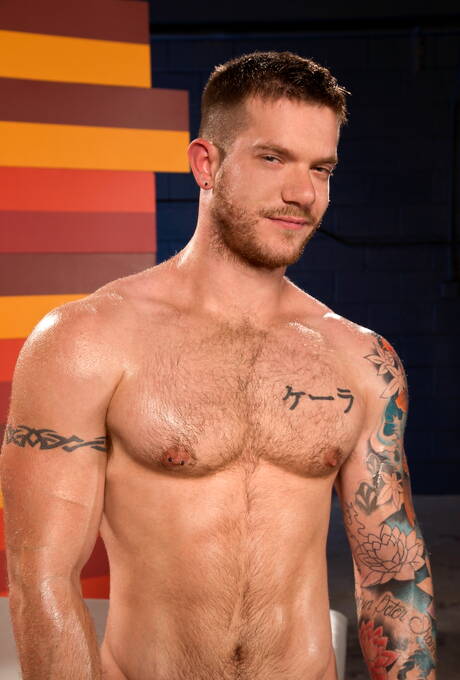 American husky guy Austin Wolf and australian otter Skippy Baxter sucking and fucking each other