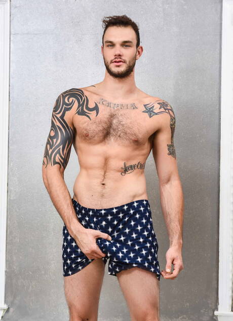 Men.com: Roman, Ethan, Will, Cliff in wild groupsex