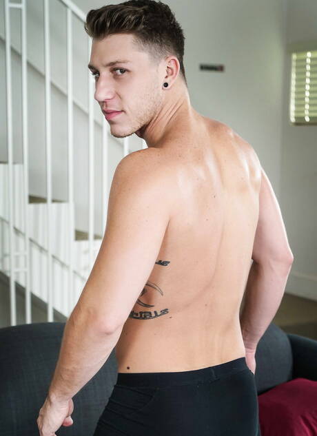 I bravi ragazzi americani, il muscoloso Paul Canon e il muscoloso Cliff Jensen fanno sesso di coppia bollente