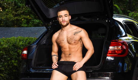 Les garçons américains bien bâtis Cliff Jensen et l