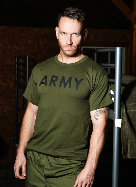 Men: American superstud Kit Cohen and  Bellamy Bradley have a good sex