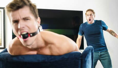 Men: Nice american boys twink Alex Chandler and superstud Wesley Woods sucking and screwing each other