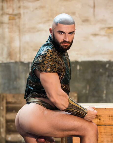 Men: Brandon Cody, Johnny Rapid, Ryan Bones, Colby, Francois Sagat in wild gangbang