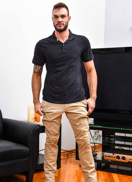 Nice american buddies tough guy Cliff Jensen and beefcake Casey Jacks sucking and fucking each other