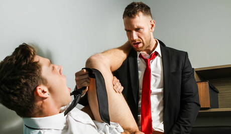 Nice american boys beefy Paul Canon and muscular Kit Cohen fuck ass after sucking