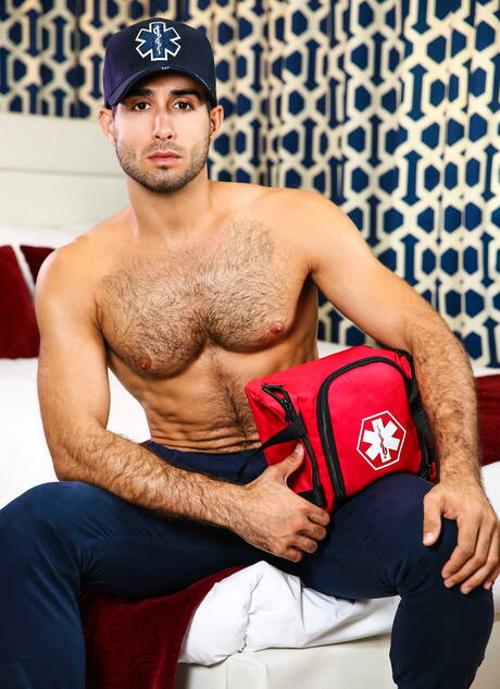 Men.com: Diego Sans, Allen, Damien, Max Wilde in hot suck and fuck scene