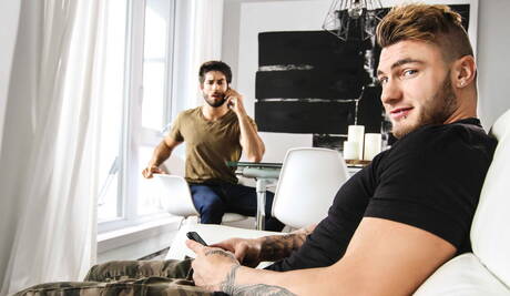 巴西硬漢 Diego Sans 和加拿大壯漢 William Seed 互相吸吮和操弄