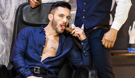 Venezuelan hairy stud Jean Franko and latin tough guy Andy Star sucking and screwing each other