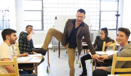 Zack, Ethan, Kit, Alex und Peter haben guten Gruppensex