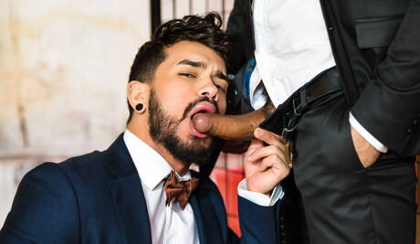 Der haarige venezolanische Hengst Jean Franko und der starke lateinamerikanische Bulle Pietro Duarte haben Analsex