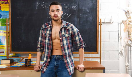 Die amerikanischen Pornostars Superhengst Tristan Jaxx und Superhengst Beaux Banks beim heißen Analsex