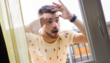 Men: American strongman Kit Cohen and canadian young dude Zack Hunter have anal sex