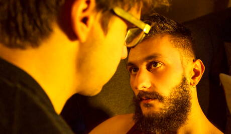 Le dur à cuire américain Will Braun et le beau garçon John Anders se sucent et se baisent mutuellement