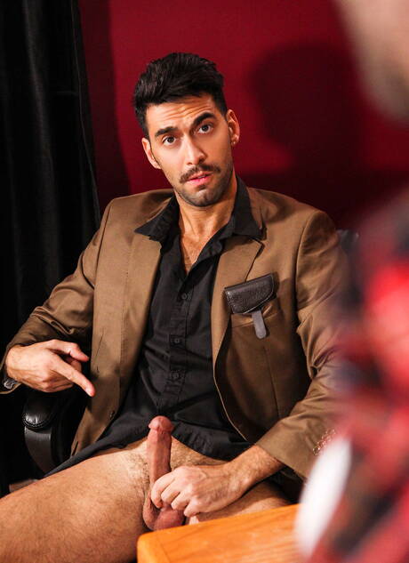 Men: French hot bear Teddy Torres and canadian hairy stud Mick Stallone have anal sex