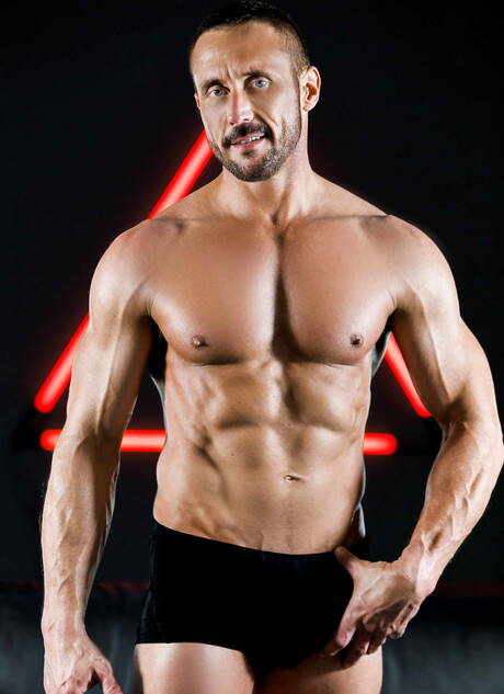 Heiße Amerikaner, der attraktive Myles Landon und der harte Kerl Aston Springs haben sich gegenseitig geknallt