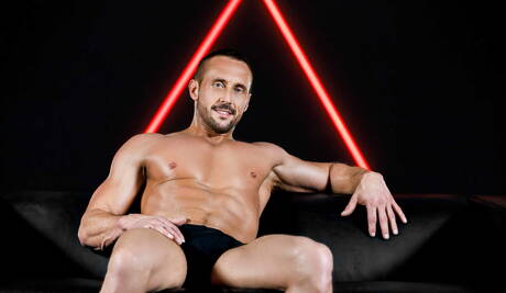 Heiße Amerikaner, der attraktive Myles Landon und der harte Kerl Aston Springs haben sich gegenseitig geknallt