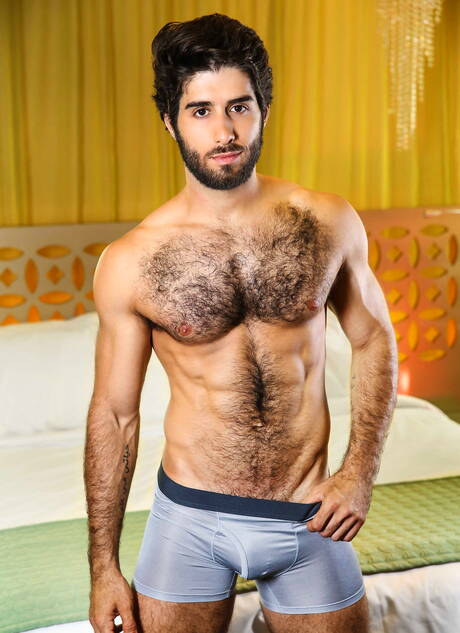 Nasty buddies Dalton Briggs, Jj Knight and Diego Sans have a good threesome sex