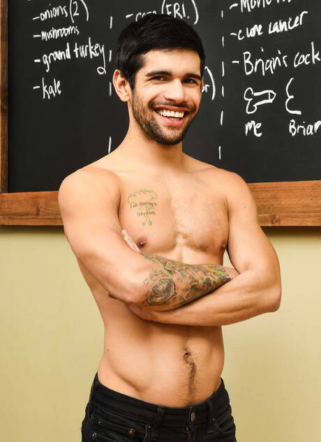 Amerikaanse pornoster Brian Michaels en otter Ty Mitchell hebben goede anale seks