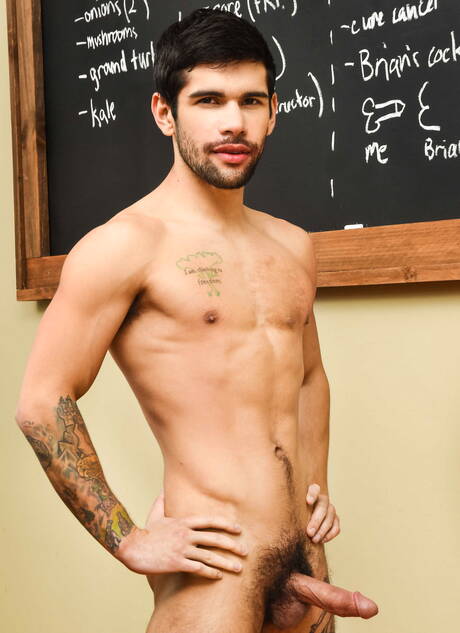 Die amerikanischen Pornostars Brian Michaels und Otter Ty Mitchell haben guten Analsex