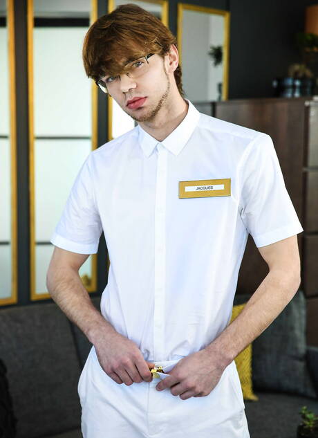 俄羅斯大力士 Dalton Briggs 和美國大力士 Beaux Banks 享受一場精彩的肛交