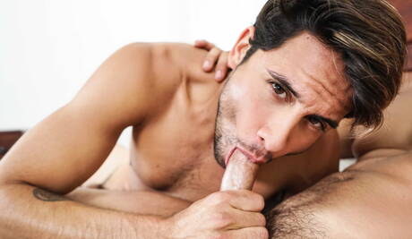 Hete twink Titus en Amerikaanse spierbundel Arad Winwin neuken na het zuigen van een lul