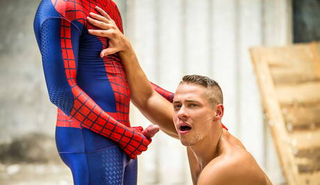 Die netten amerikanischen Kumpels, der muskulöse Will Braun und der kräftige Aston Springs, haben sich gegenseitig beim Fisting gefickt