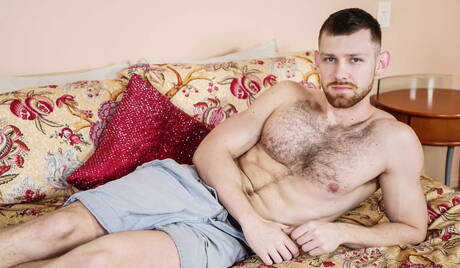 Strongman Roman Cage and american otter Jacob Peterson in hot homosexual action