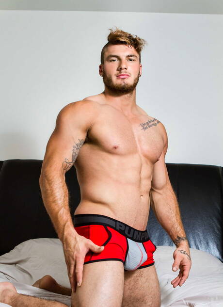 Die heißen Typen Ryan Bones, Will Braun und William Seed haben heißen Dreier-Sex