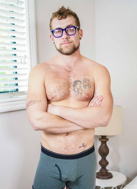 Knappe Amerikaanse jongens, gespierde Noah Jones en knappe Jay Austin in hete kontneukactie