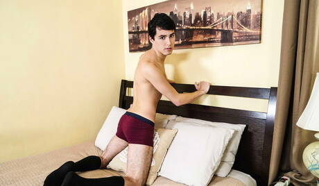 Os atores pornôs americanos Myles Landon e o bonitão Xavier Ryan se amam