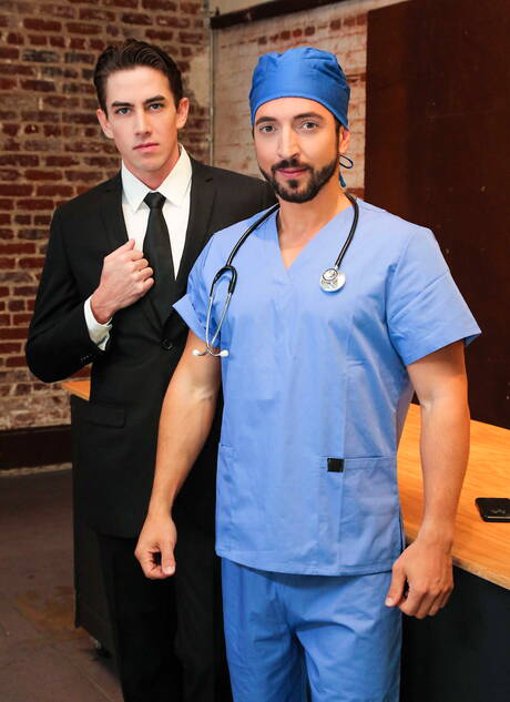 American superstud Jack Hunter and brazilian superstud Jimmy Durano fuck ass after sucking dick