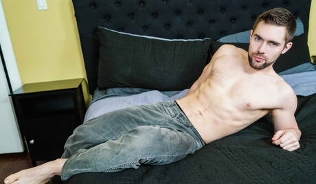 帥氣的美國男人 Cliff Jensen 和毛茸茸的帥哥 Griffin Barrows 激情肛交