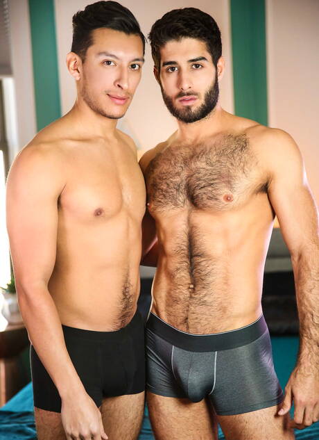 Il ragazzo latino Diego Sans e il fusto Zayne Hardy fanno sesso bollente