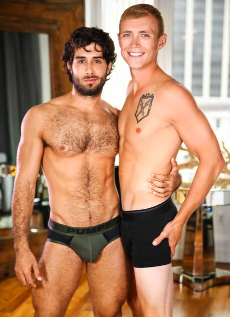 Men: American hunk Zane Anders and brazilian tough guy Diego Sans sucking and fucking each other