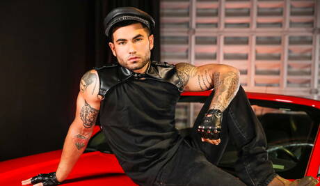 Men.com: Russian beefy Vadim Black and american stud Grant Ryan drilling an ass