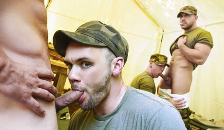 Damien, Brandon, Vadim e Blaze Austin si divertono insieme all