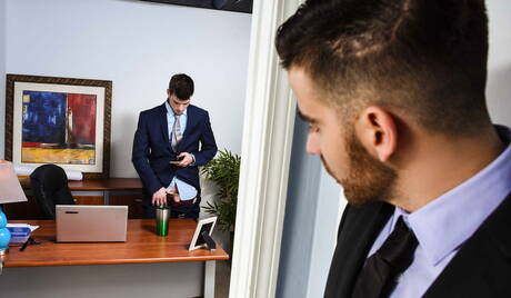 Men: Sexy americans, beefy Noah Jones and hot bear Jackson Grant love each other