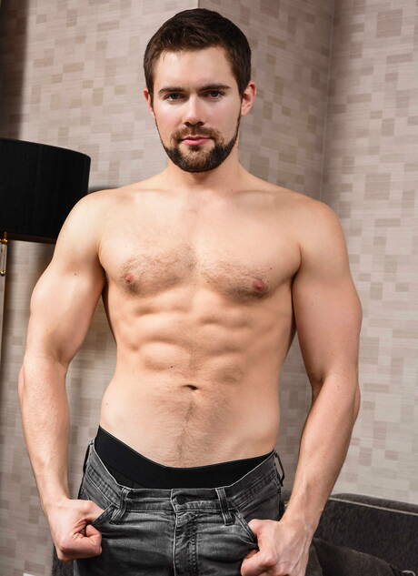 Men.com: Sexy americans, tough guy Ashton Mckay and hairy stud Griffin Barrows make a love