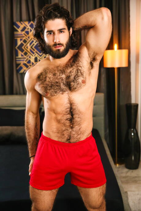 Der muskulöse Kip Johnson und der gut gebaute Latino Diego Sans haben sich gegenseitig gevögelt