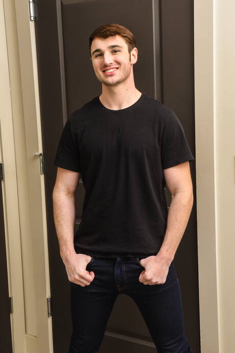 Brazilian hunk Rafael Alencar and british beefcake Michael Boston sucking and screwing each other outside