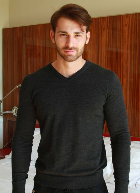 Men: Hot american boys hunky guy Colt Rivers and otter Jarec Wentworth have a hot couple sex