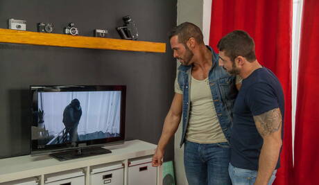 Hot buddies Jessy Ares, Denis Vega and Max Toro make a love