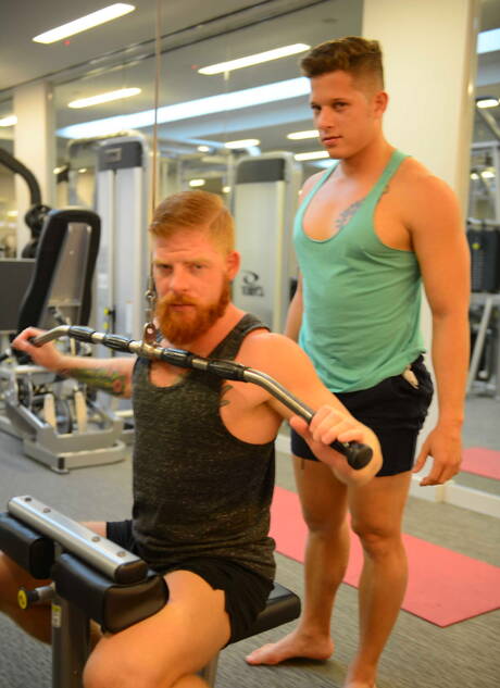 Men: American well-built Bennett Anthony and latin stud Nicoli Cole banged each other