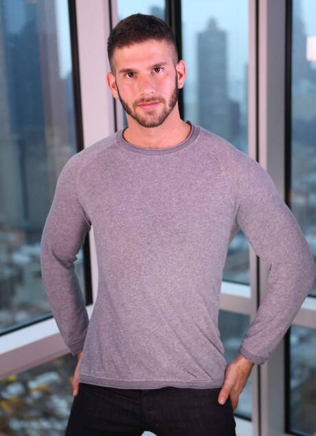 Les gentils américains Otter Jimmy Fanz et Otter Chris Harder s