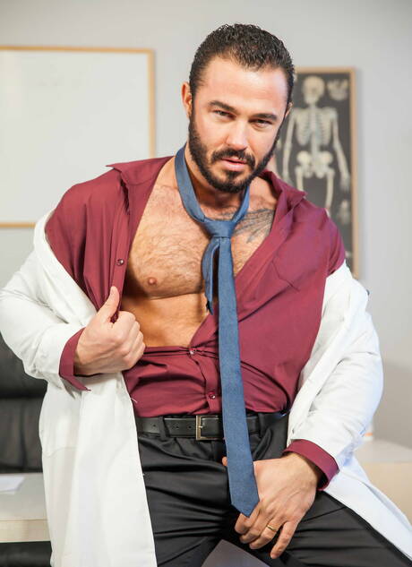 Niemiecka muskularna laska Jessy Ares i kanadyjski przystojniak Pierre Fitch uprawiali ze sobą seks