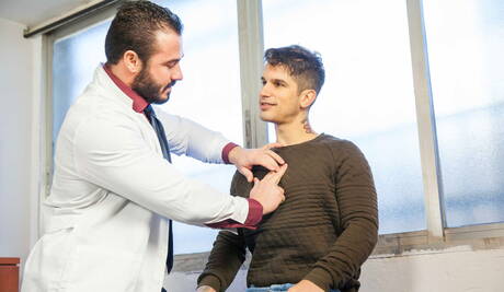 Niemiecka muskularna laska Jessy Ares i kanadyjski przystojniak Pierre Fitch uprawiali ze sobą seks