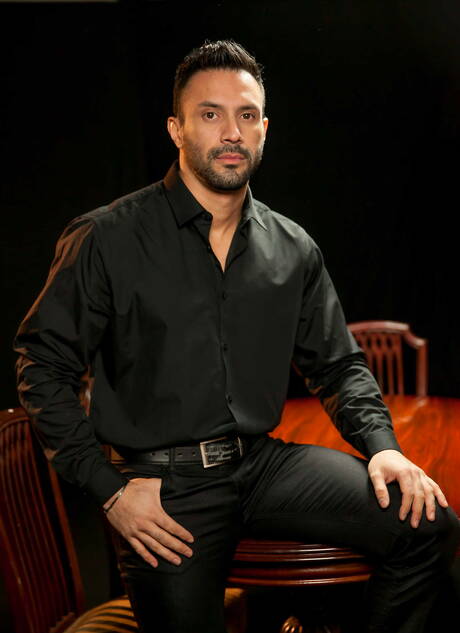 Men: Jessy Ares, Nick North, Flex, Malek, Denis Vega having fun together