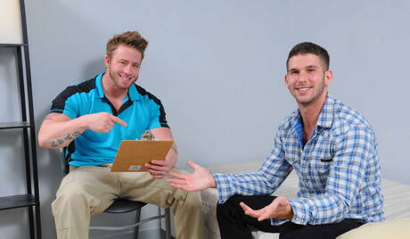 American stars hairy stud Jimmy Fanz and hairy bear Aaron Bruiser love each other