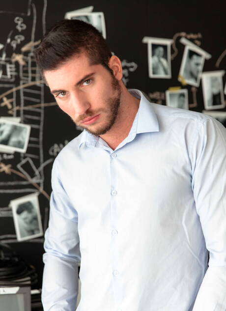 Hete vrienden Paddy Obrian, Leo Domenico en Dato Foland hebben een trio met anale seks