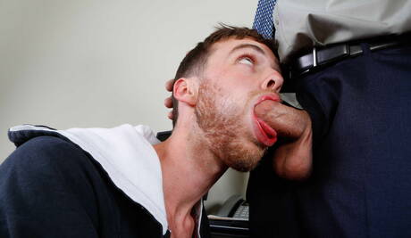 Os gostosos caras americanos maduros Colby Jansen e o musculoso Brandon Moore transando